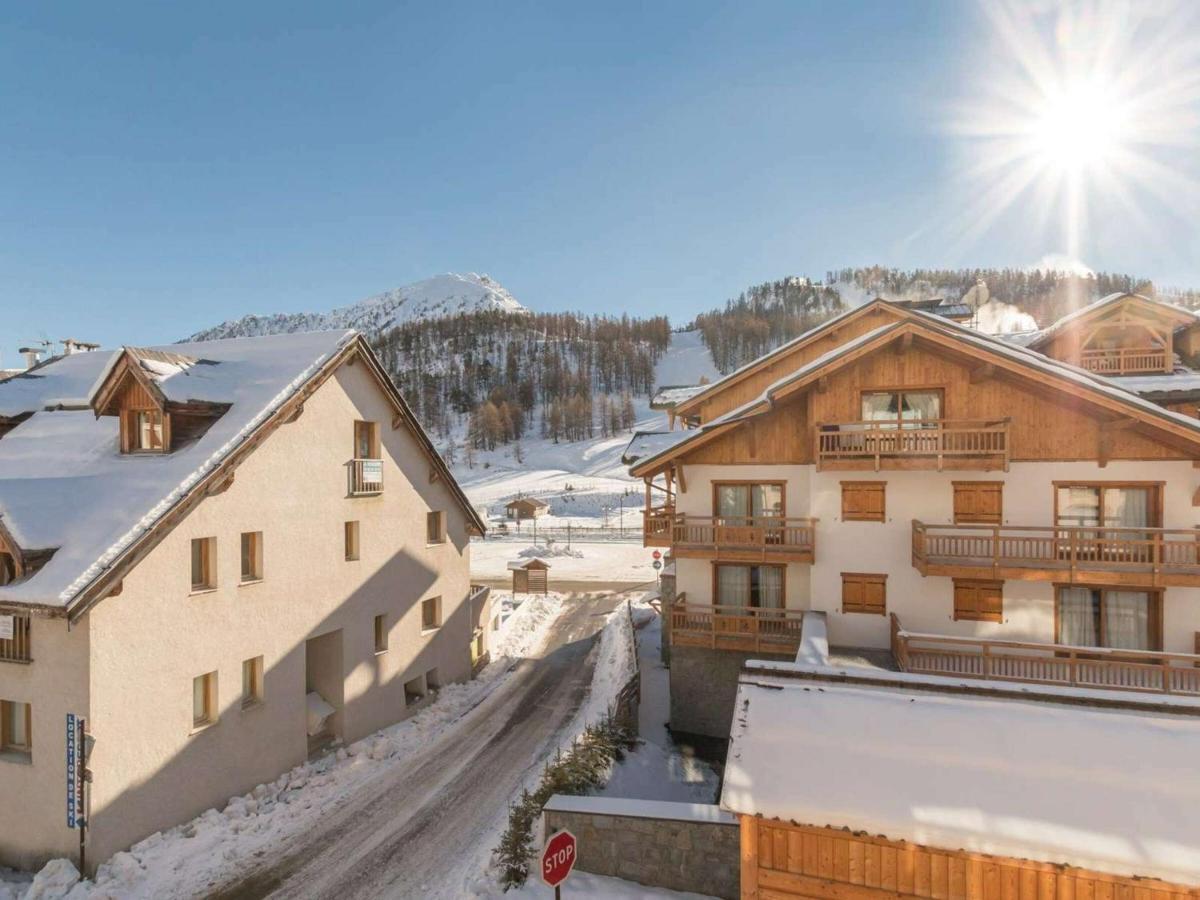 Bel Appartement 3 Pieces Pour 7 Pers Avec Balcon, Montgenevre - Fr-1-330D-126 Екстер'єр фото